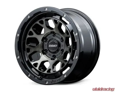 Rays Wheels M9+ Wheel 17x8.5 6x139.7 -10mm Black Disk Clear Smoke - WOM9P-10KBEQ