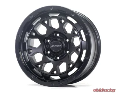 Rays M9+ Wheel 17x8 6x139.7 0mm Semi Gloss Black - WOM9O00KBYZ