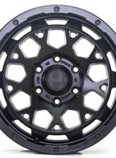 Rays M9+ Wheel 17x8 6x139.7 0mm Semi Gloss Black                                     - WOM9O00KBYZ - Image 2