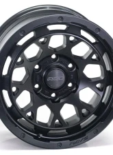 Rays M9+ Wheel 17x8 6x139.7 0mm Semi Gloss Black                                     - WOM9O00KBYZ - Image 3