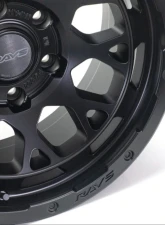 Rays M9+ Wheel 17x8 6x139.7 0mm Semi Gloss Black                                     - WOM9O00KBYZ - Image 9