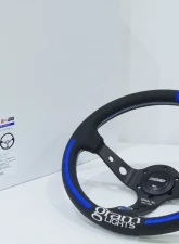 Rays x Vertex Limited Blue GramLights Steering Wheel                                     - WRAYSOSWGRAMBL - Image 10