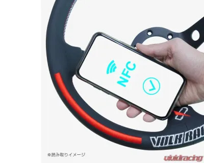 Rays x Vertex Limited Red Volk Racing Steering Wheel - WRAYSOSWVOLKRD
