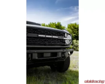 RTR Vehicles Front Grille Kit w/Light Bar Ford Bronco 2021+ - 14011.0003.15.B