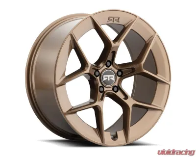 RTR Aero 5 Wheel 20x9.5 5x4.50 33mm Bronze Ford Mustang 2005-2024 - RTRA529512933
