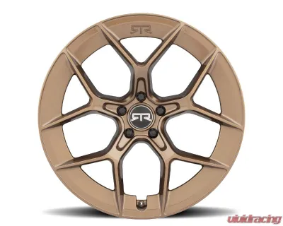 RTR Aero 5 Wheel 20x9.5 5x4.50 33mm Bronze Ford Mustang 2005-2024 - RTRA529512933