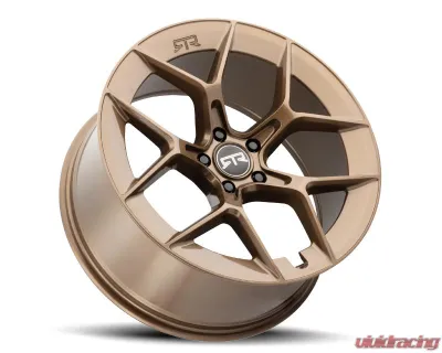RTR Aero 5 Wheel 20x9.5 5x4.50 33mm Bronze Ford Mustang 2005-2024 - RTRA529512933