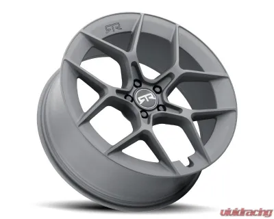 RTR Aero 5 Wheel 20x8.5 5x108 31mm Satin Charcoal Ford Mustang V6 | EcoBoost | GT | Shelby GT350 2005-2022 - RTRA528549831
