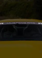 RTR Vehicles Windshield Banner Ford Mustang EcoBoost | GT 2024-2025                                     - 11051.0003.13.A - Image 2