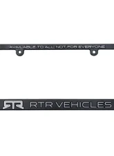 RTR Vehicles License Plate Frame                                     - 11151.0001.11.A - Image 4