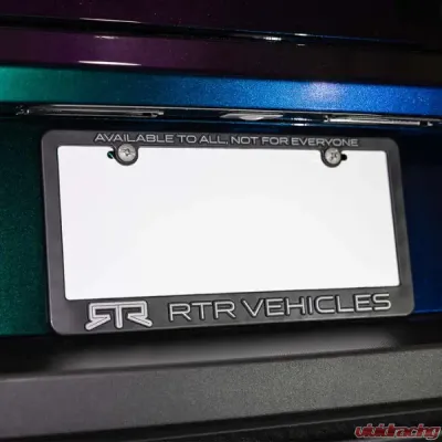 RTR Vehicles License Plate Frame - 11151.0001.11.A