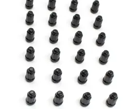RTR Vehicles 6-Spline Black Lug Nut Kit Ford Bronco 2021-2025