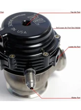 TiAL Sport MVR Wastegate 44mm All Springs w/Clamps - Black                                     - tls002949 - Image 5