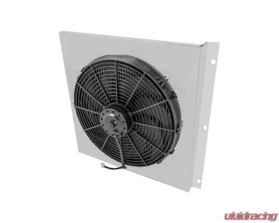 Brothers Trucks Aluminum Shroud w/ Fan Chevrolet | GMC Truck V8 1947-1954 - AFS54C1
