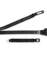 Brothers Trucks Black 3 Point Seat Belt Kit Chevrolet C10 | GMC C15 1967-1972                                     - BELTKT2BK - Image 2