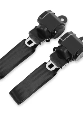 Brothers Trucks Black 3 Point Seat Belt Kit Chevrolet | GMC Truck 1947-1954                                     - BELTKT4-1BLACK - Image 2
