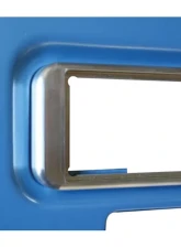 Brothers Trucks Brushed Billet Radio Bezel for 1967-1972 Chevrolet C10 & GMC C15                                     - BRB6772 - Image 3