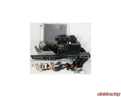 Brothers Trucks Black Underdash Vents & Electronic Controls A/C System Chevrolet | GMC Truck 1947-1954 - BT4000EBLACK