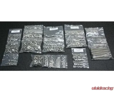 Brothers Trucks Polished Stainless Complete Bed Bolts Set Chevrolet | GMC Truck Shortbed/Stepside 1951-1953 - CBBK7SS51-53