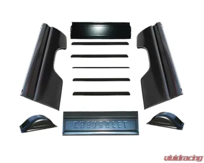 Brothers Trucks Complete Fleet Bed Short/Wood Floor w/ Chevrolet Embossed Tailgate Chevrolet | GMC C10 1960-1966 - CBK66SWCHEVROLET