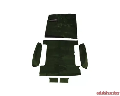 Brothers Trucks Black Small Hump Carpet Set Chevrolet Blazer | GMC Jimmy 1981-1987 - CPT81BL-SBLACK