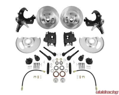 Brothers Trucks Stock Spindles 6 Lug Deluxe Disc Brake Conversion Chevrolet | GMC C10 1963-1970 - DBC6L20STOCK