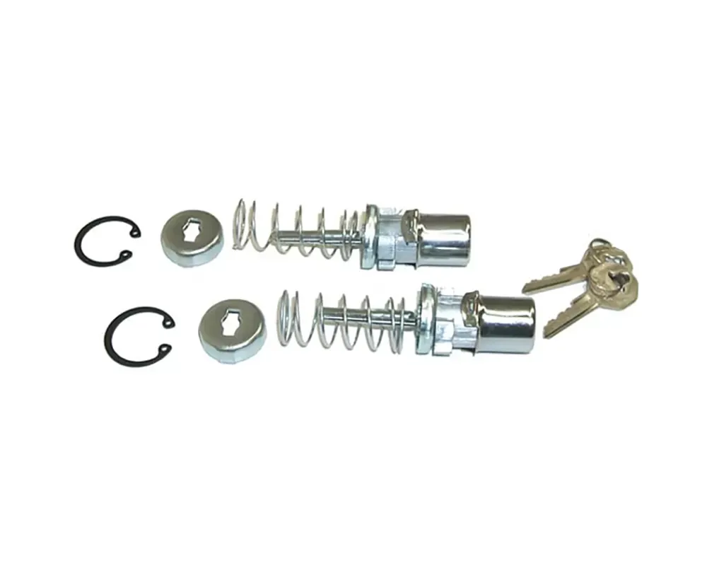 Brothers Trucks Matching Pair Exterior Door Locks Chevrolet | GMC C10 1960-1966 - DLCA66P
