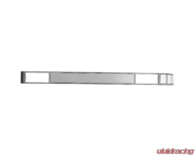 Brothers Trucks Black Aluminum Dash Pad Molding w/ A/C Chevrolet | GMC Truck 1981-1987 - DPM87ACBLKALUM