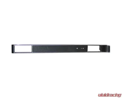 Brothers Trucks Black Argent Dash Pad Molding w/ A/C Chevrolet | GMC Truck 1981-1987 - DPM87ACBLKSILVER