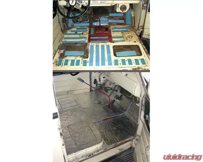Brothers Trucks Deluxe Floor Sound Deadener Kit Chevrolet Blazer | GMC Jimmy 1973-1987 - DSD87BF