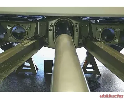 Brothers Trucks Crossmember Exhaust Brackets for Chevrolet GMC C10 1963-1972, 3-1/2" Pipe - ECOB072