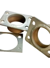 Brothers Trucks Crossmember Exhaust Brackets for Chevrolet GMC C10 1963-1972, 3-1/2" Pipe                                     - ECOB072 - Image 3