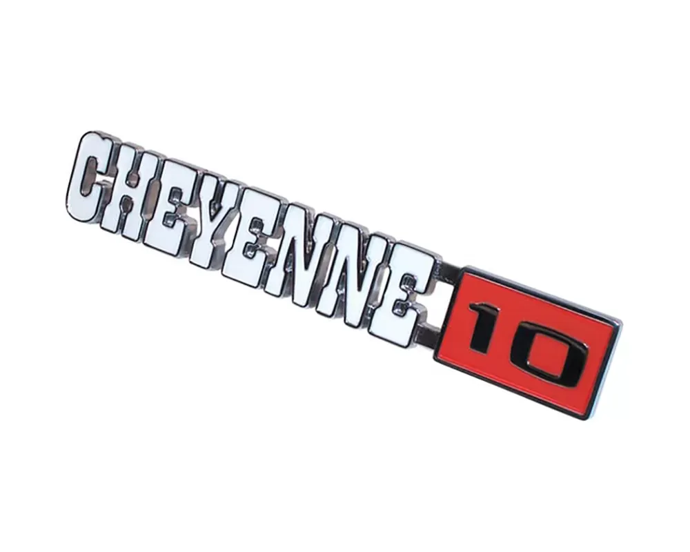 Brothers Trucks "Cheyenne 10" Fender Emblem Chevrolet | GMC C10 1971-1972 - FE72CY1