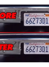 Brothers Trucks Flush License Plate Bracket Chevrolet | GMC C10 1967-1987                                     - FLPB787 - Image 2