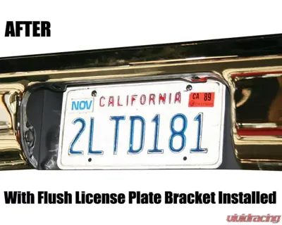 Brothers Trucks Flush License Plate Bracket Chevrolet | GMC C10 1967-1987 - FLPB787