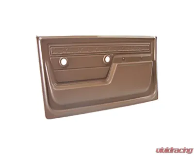 Brothers Trucks Black Deluxe Replacement Door Panels Chevrolet | GMC C10 1972 - FP17200BLACK