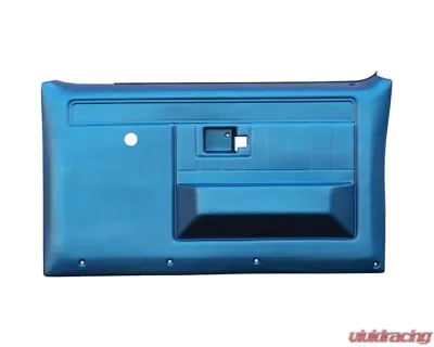 Brothers Trucks Black Non-Power Front Reproduction Door Panel Chevrolet | GMC C/K Series Trucks 1981-1987 - FP87FNNBLACK