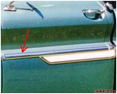 Brothers Trucks Upper Door Molding Chevrolet | GMC C10 1962-1966 - FSM0300