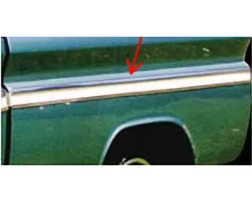 Brothers Trucks Lower Bedside Molding Chevrolet | GMC C10 Longbed 1962-1966