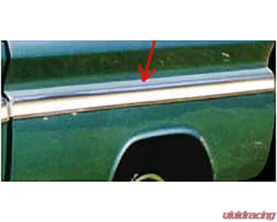 Brothers Trucks Lower Bedside Molding Chevrolet | GMC C10 Shortbed 1962-1966 - FSM0800