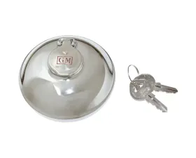 Brothers Trucks Dome Style Locking Gas Cap w/ GM Logo Chevrolet | GMC Truck 1947-1970