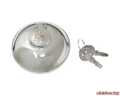 Brothers Trucks Dome Style Locking Gas Cap w/ GM Logo Chevrolet | GMC Truck 1947-1970 - GCP71BT