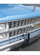 Brothers Trucks Chrome/Gray Grille Chevrolet | GMC C10 1981-1982                                     - GRO82CC - Image 2