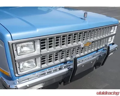 Brothers Trucks Chrome/Gray Grille Chevrolet | GMC C10 1981-1982 - GRO82CC