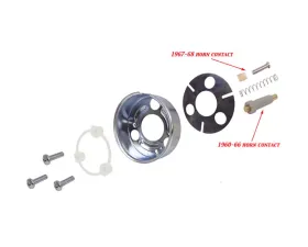 Brothers Trucks Horn Button Install Kit Chevrolet | GMC C10 1960-1968