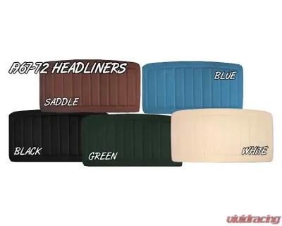 Brothers Trucks Black Deluxe Headline w/ Trim Chevrolet | GMC C10 1967-1972 - HTS6772BLACK
