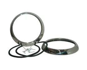 Brothers Trucks Headlight Bezels w/ Seals & Clips Chevrolet | GMC Truck 1947-1954