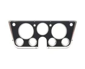 Brothers Trucks Chrome/Black 7 Hole Instrument Bezel Chevrolet | GMC C10 1969-1972