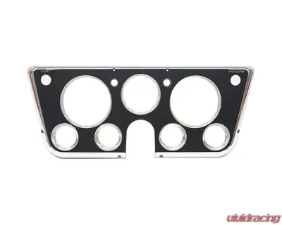 Brothers Trucks Chrome/Black 7 Hole Instrument Bezel Chevrolet | GMC C10 1969-1972 - INST105