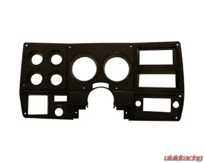 Brothers Trucks Black/Aluminum Instrument Bezel for 1978-1980 Chevrolet/GMC C10/C20/C30/K5/Jimmy - INST807